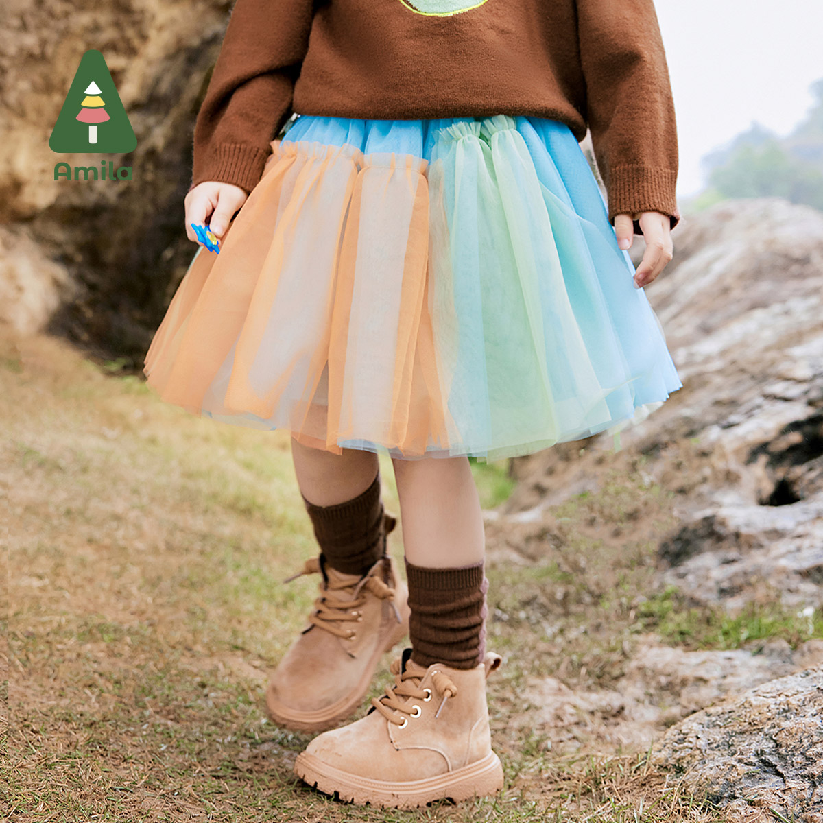 Baby Clothing High Quality - Amila Baby Skirt 2024 Autumn New