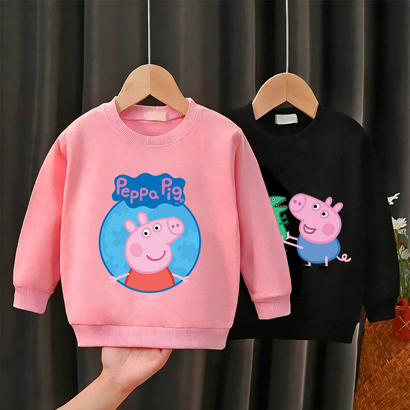 Baby Clothing Boy - Children's Sweatshirt Peppa Pigs Thin Clothing