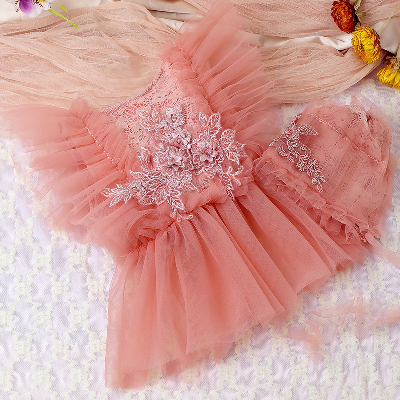 Ylsteed Newborn Girl Mesh Romp - Baby Clothing Onesies avis et prix