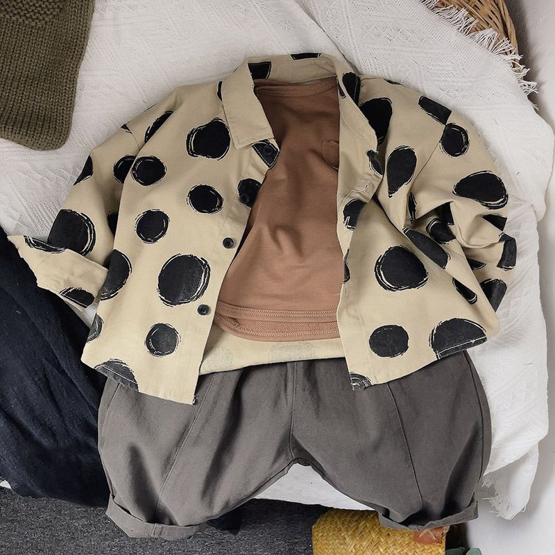 Korean Children's Shirts Sprin - Knit Cardigan Infant avis et prix