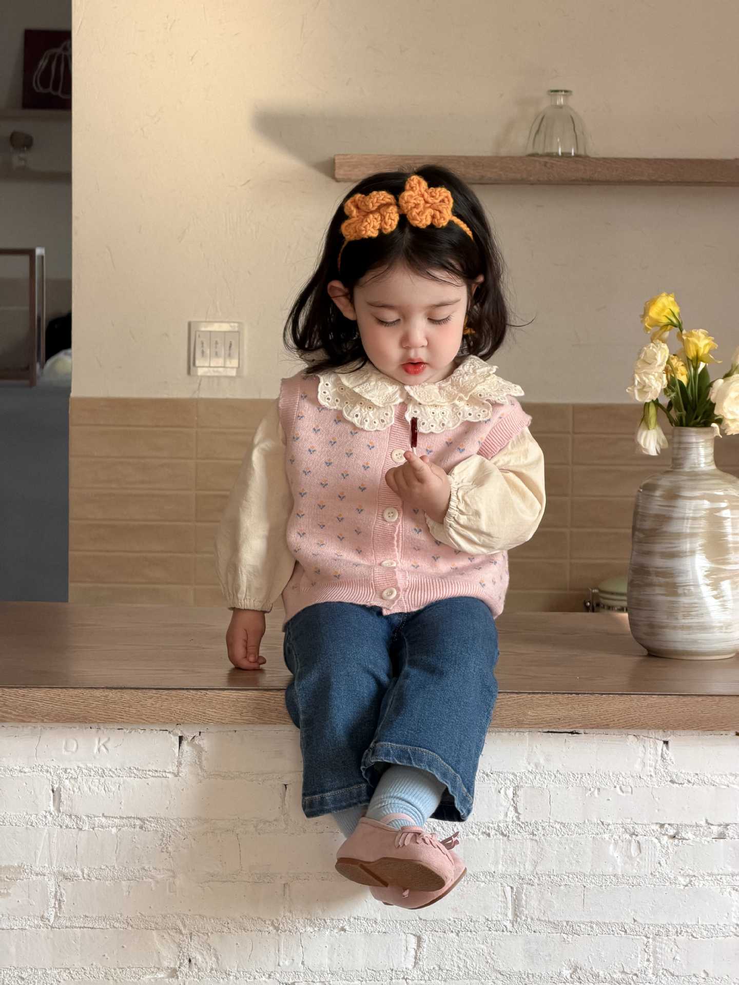 2026 Spring New Baby Sleeveles - Knit Cardigan Infant avis et prix