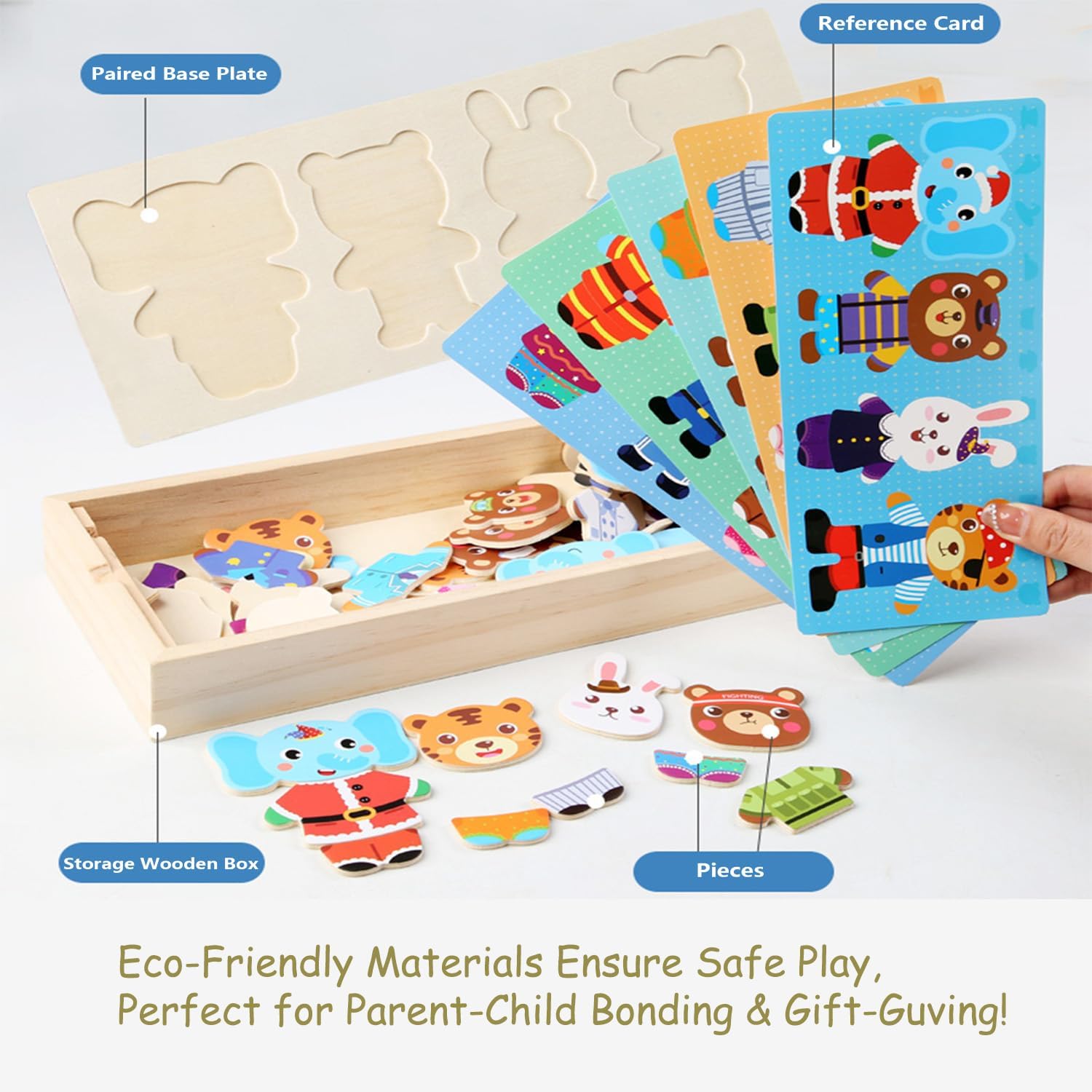 Wooden Jigsaw Bear Family Puzz - Baby Clothing Clearance avis et prix