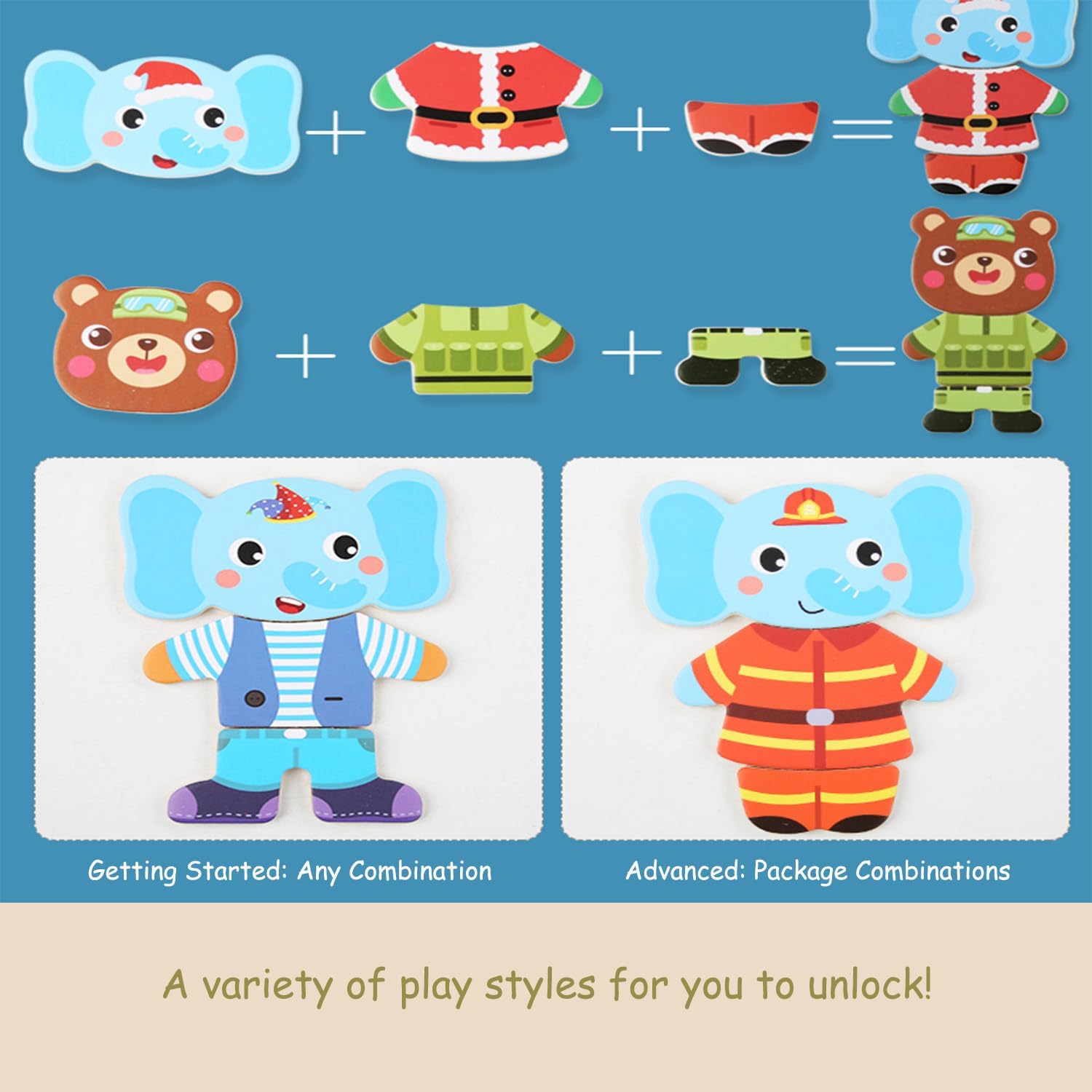Wooden Jigsaw Bear Family Puzz - Baby Clothing Clearance avis et prix