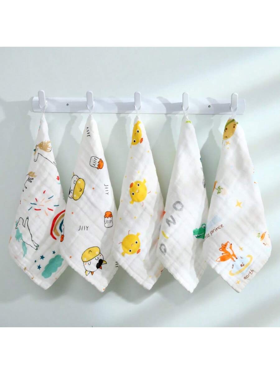 1/5pcs Baby Towels Random Colo - Baby Clothing Wash avis et prix