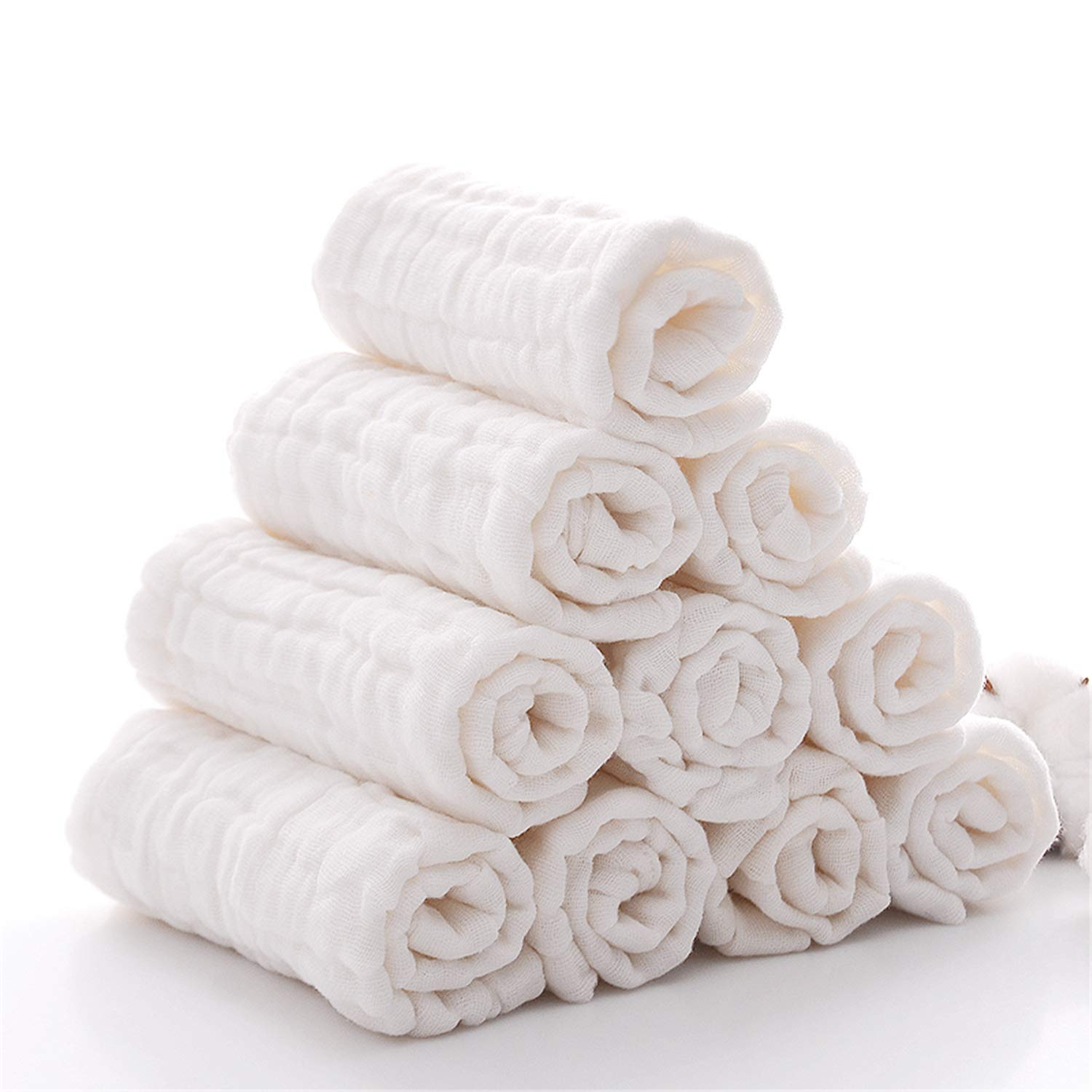 Baby Muslin Washcloths Natural - Baby Clothing Wash avis et prix