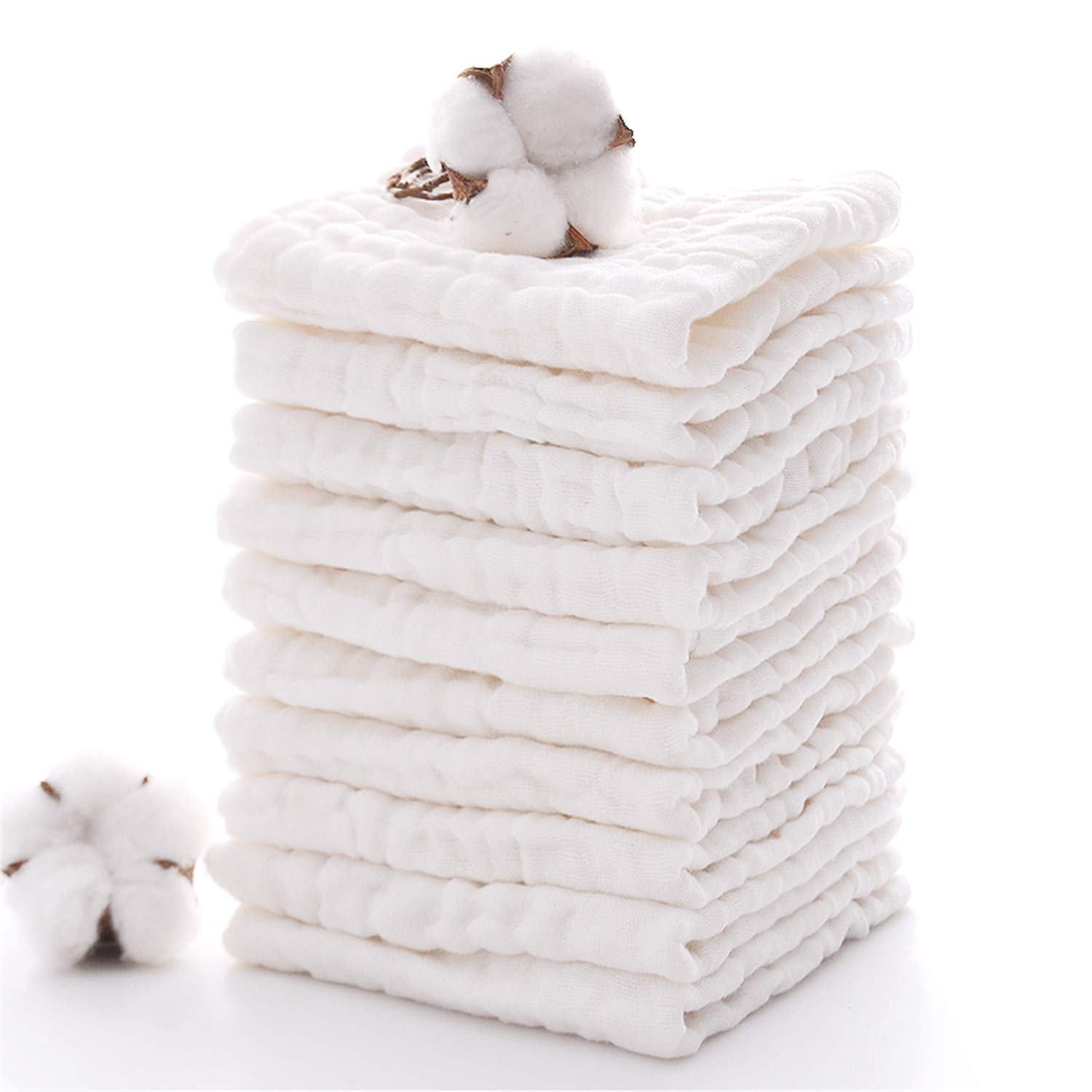 Baby Muslin Washcloths Natural - Baby Clothing Wash avis et prix
