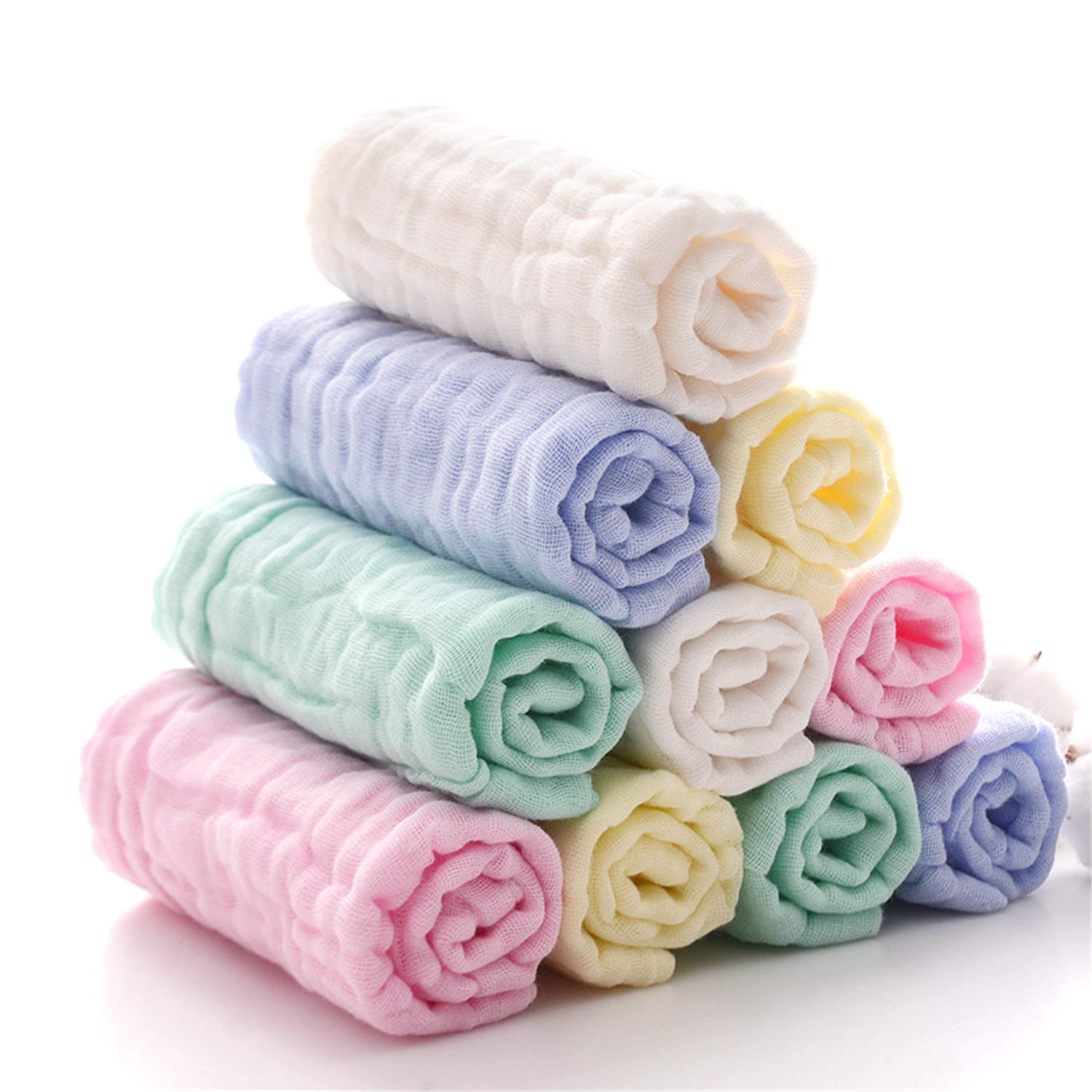 Baby Muslin Washcloths Natural - Baby Clothing Wash avis et prix
