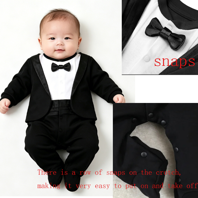 Newborn Boy Gentleman Tuxedo F - Baby Clothing Boy avis et prix
