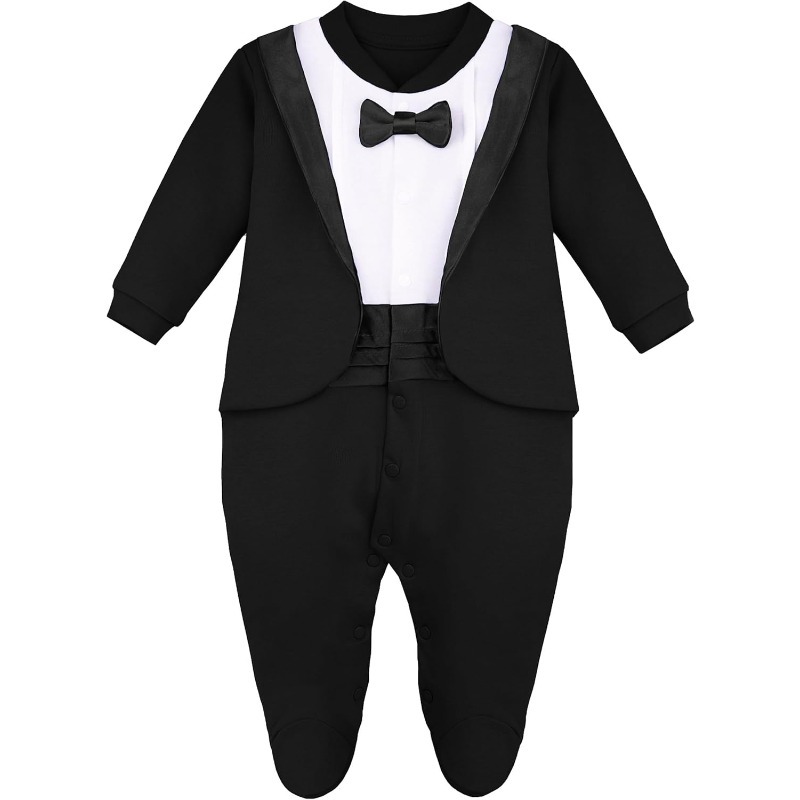Newborn Boy Gentleman Tuxedo F - Baby Clothing Boy avis et prix