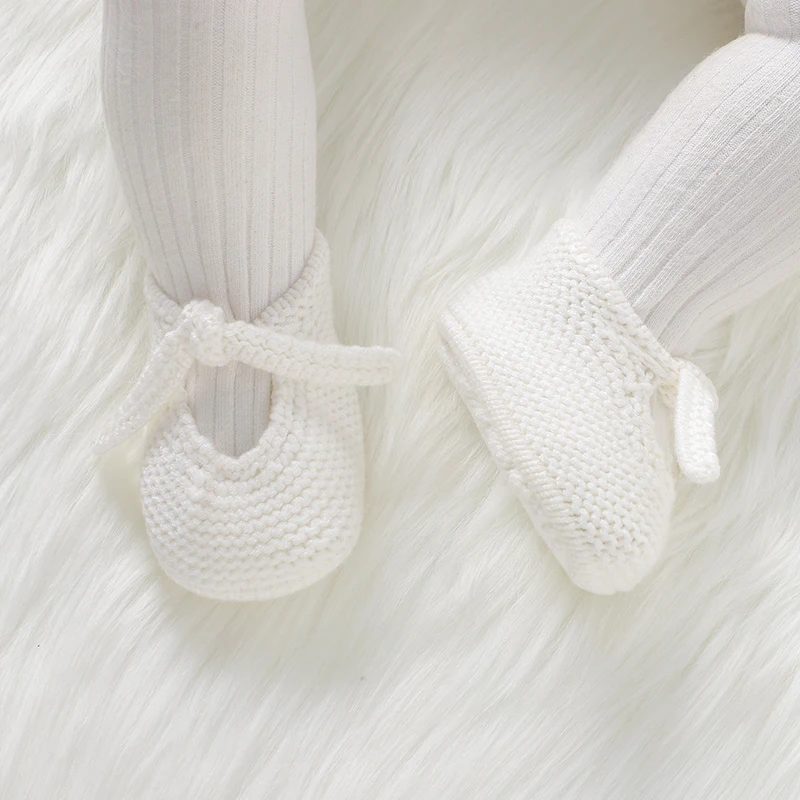 Newborn Baby Shoes Knitted Inf - Baby Clothing For Bed avis et prix
