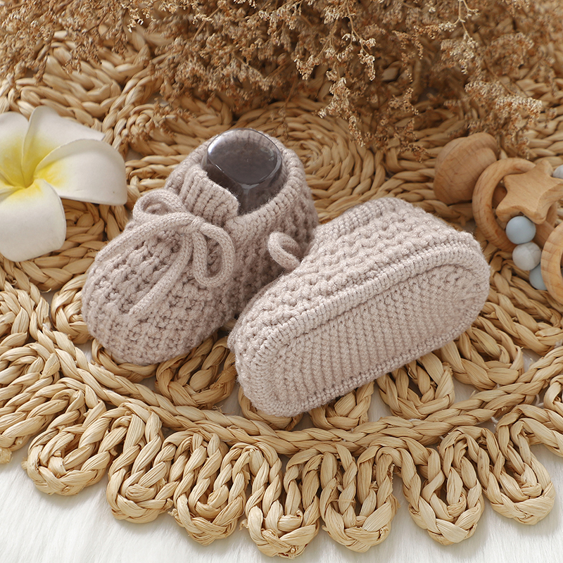Newborn Baby Shoes Knitted Inf - Baby Clothing For Bed avis et prix