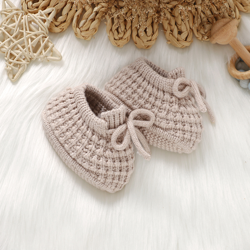 Newborn Baby Shoes Knitted Inf - Baby Clothing For Bed avis et prix