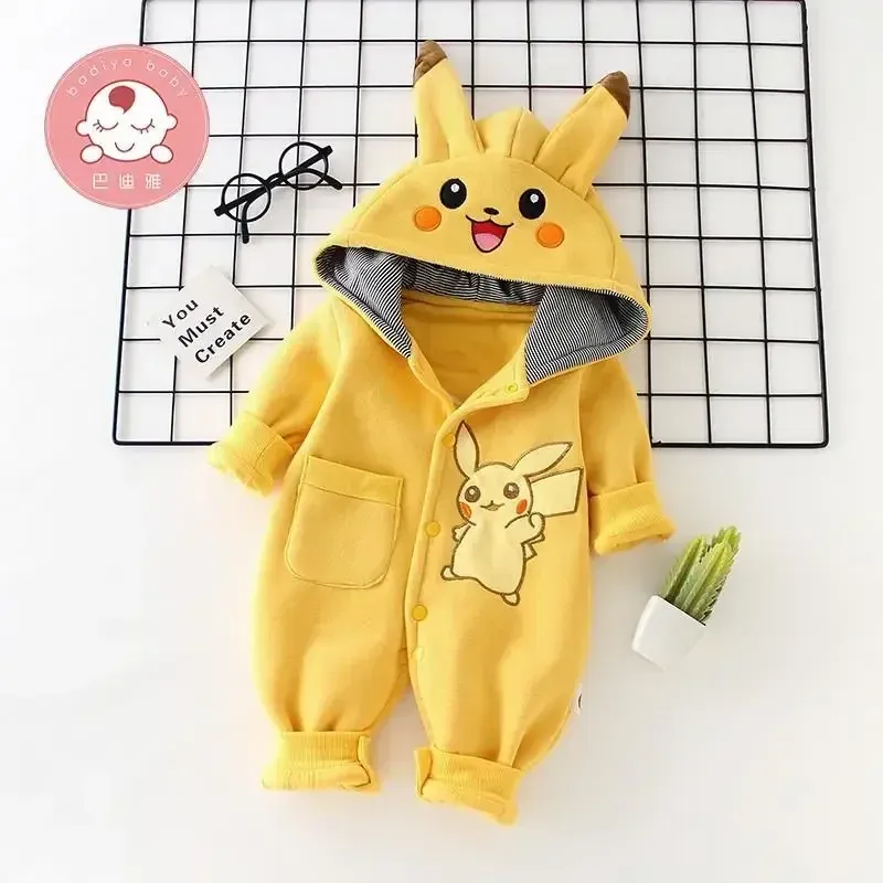 New Cute Cartoon Pokemon Pikac - Baby Clothing Onesies avis et prix
