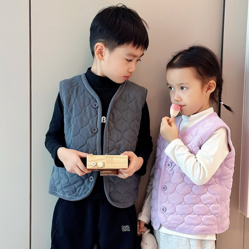 Children's Vest Autumn Winter  - Knit Cardigan Infant avis et prix