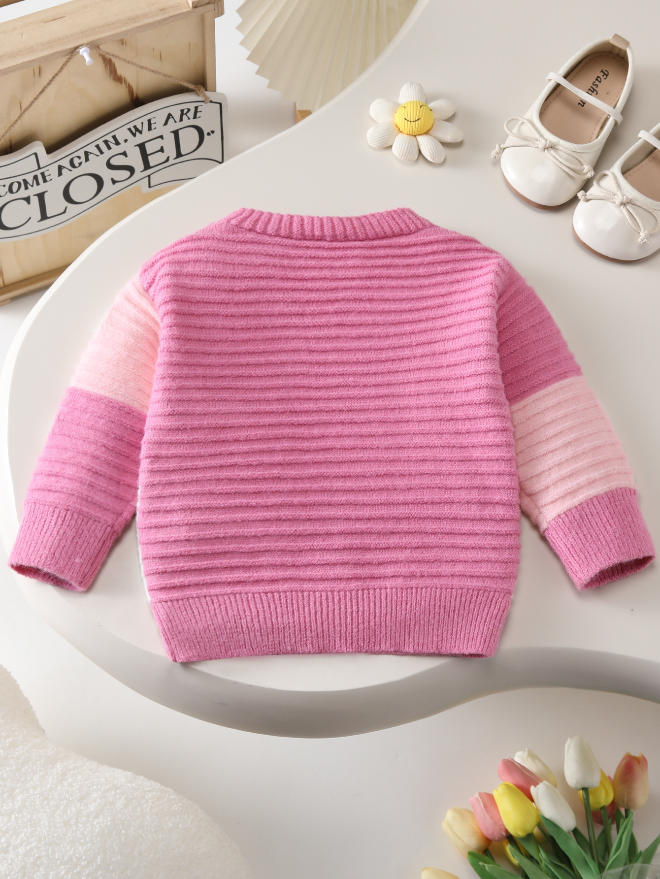 Baby Girl Cotton Knitted Cardi - Knit Cardigan Infant avis et prix