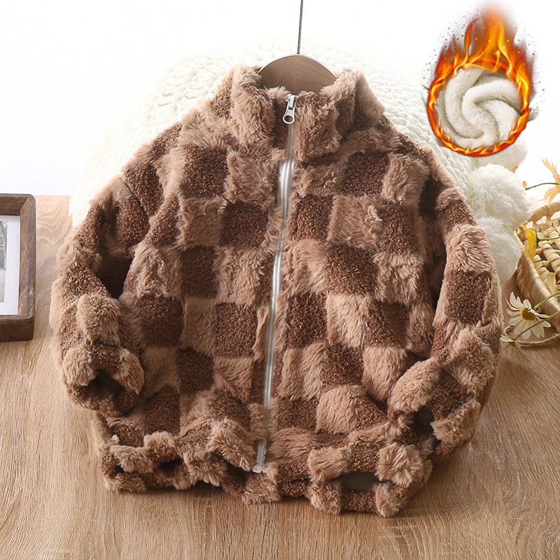 1pcs Kid Winter Thick Coats Ch - Knit Cardigan Infant avis et prix