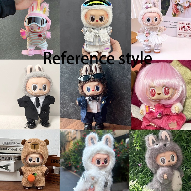 15 17cm For Labubu Doll Blind  - Baby Clothing Clearance avis et prix