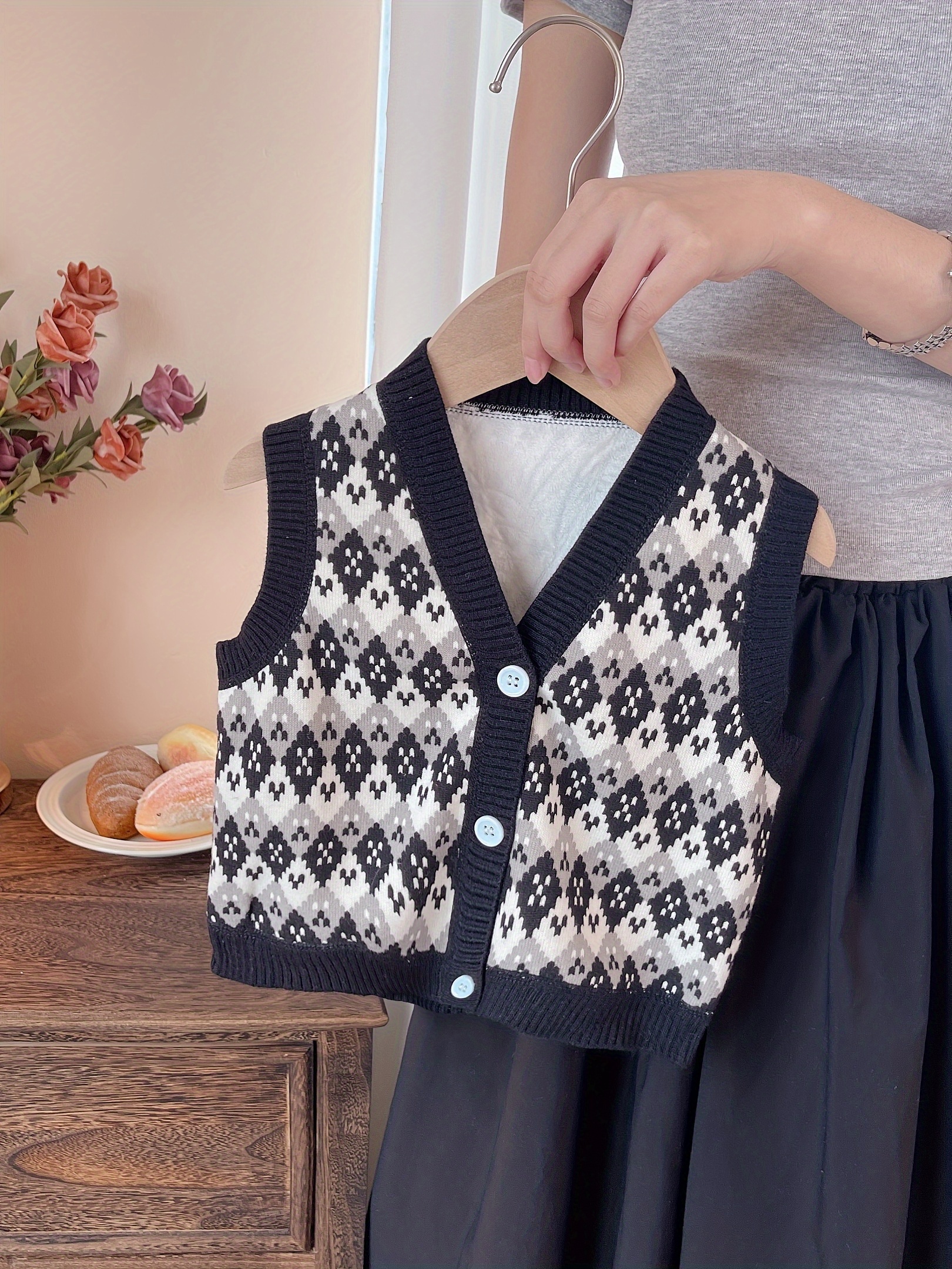 Girls Sweater Vest Spring & Fa - Knit Cardigan Infant avis et prix