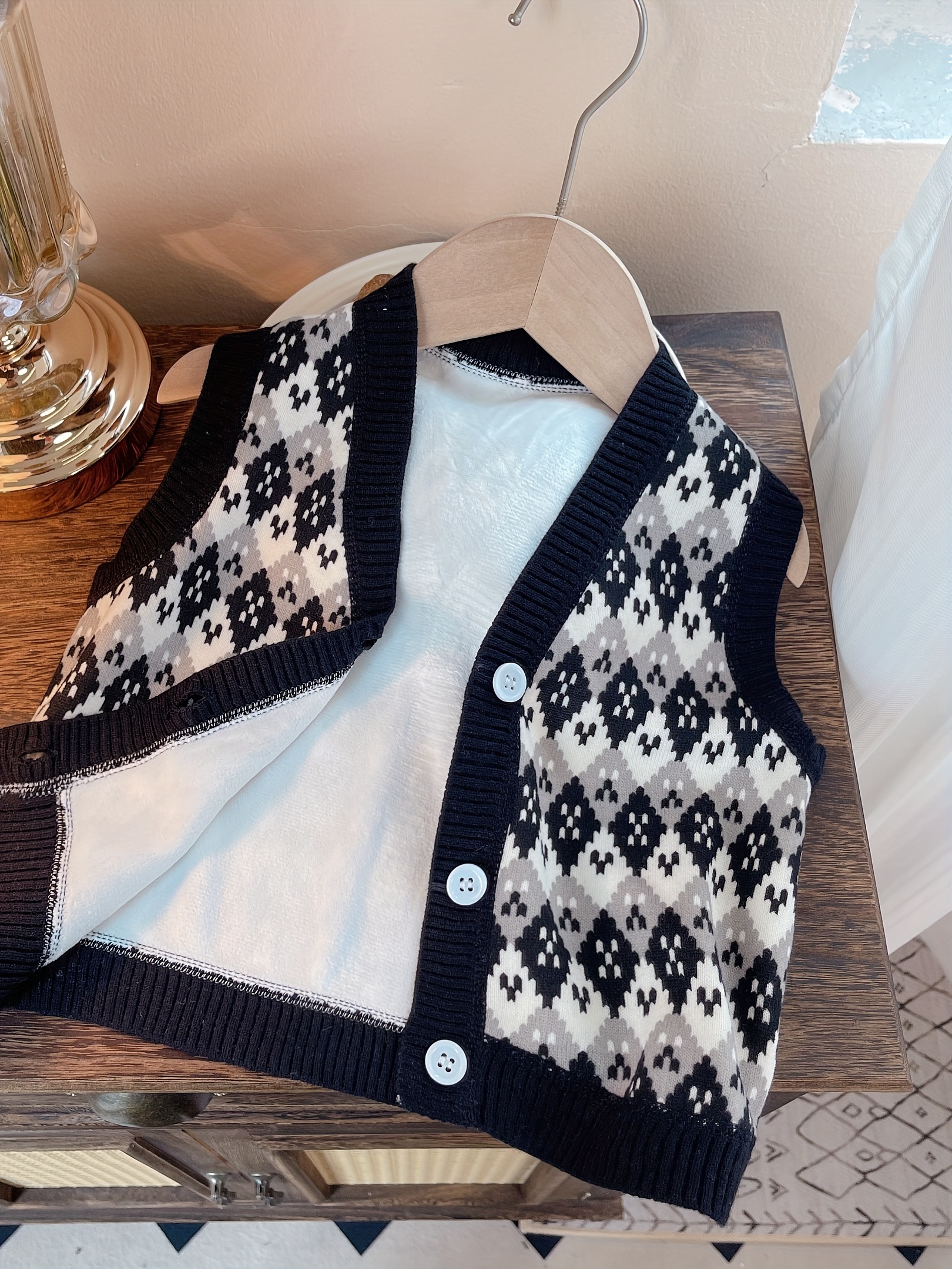 Girls Sweater Vest Spring & Fa - Knit Cardigan Infant avis et prix