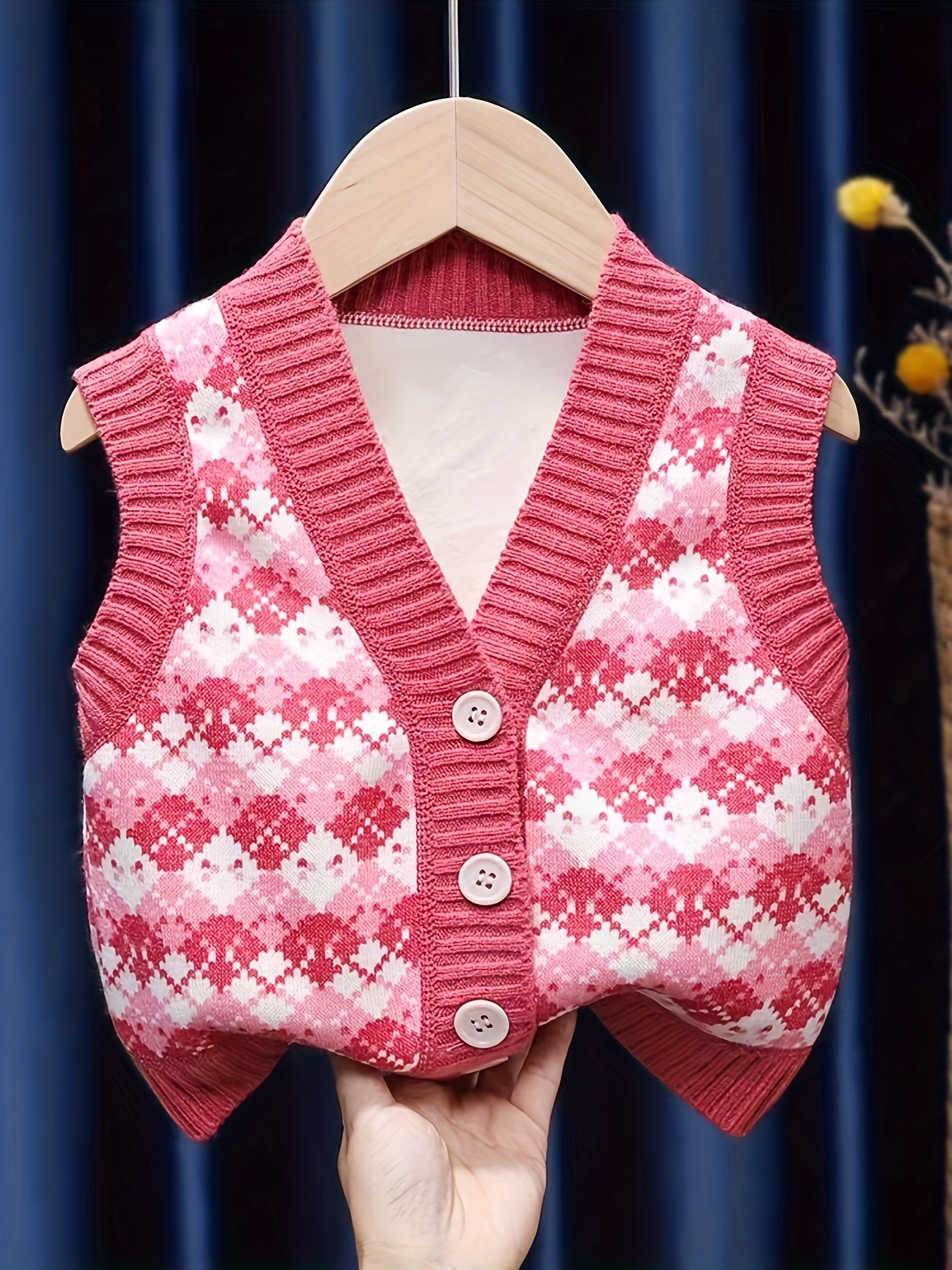 Girls Sweater Vest Spring & Fa - Knit Cardigan Infant avis et prix