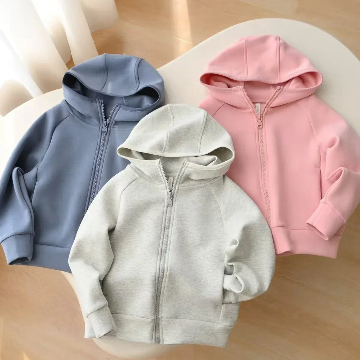 Boys Hooded Sweatshirt Jacket  - Knit Cardigan Infant avis et prix