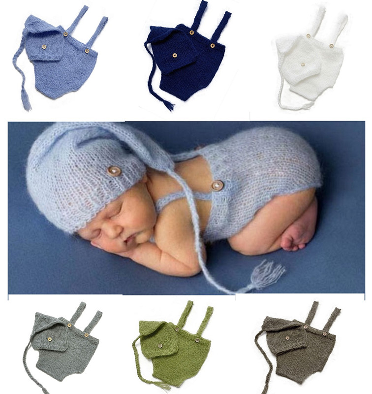 2pcs/set  Crochet Newborn Outf - Baby Clothing Products avis et prix