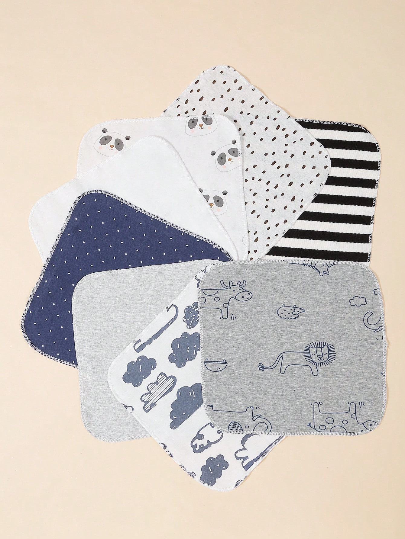 8pcs/pack Baby Washcloths,Bath - Baby Clothing Wash avis et prix