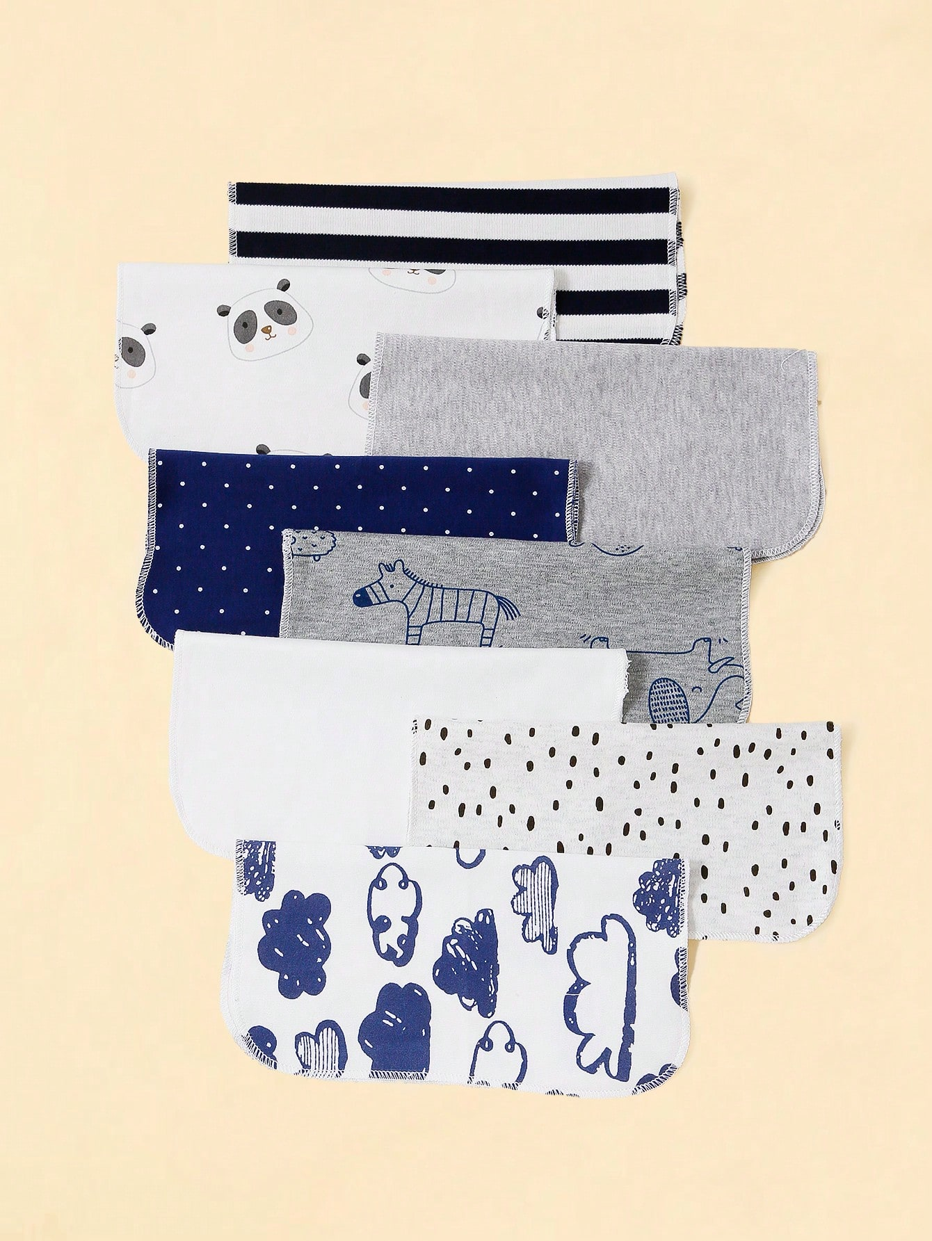 8pcs/pack Baby Washcloths,Bath - Baby Clothing Wash avis et prix