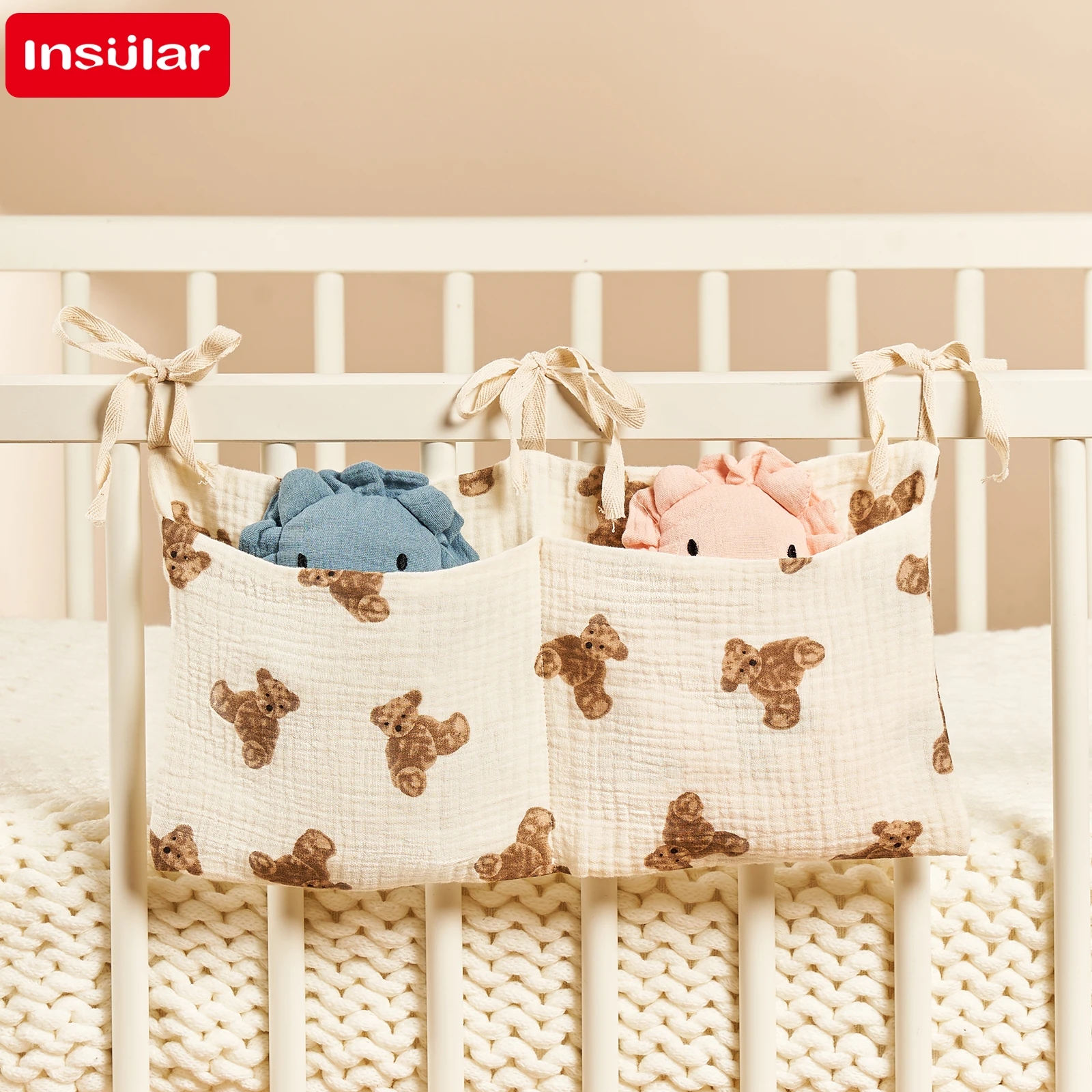 Baby Crib Organizer Cot Caddy  - Baby Clothing For Bed avis et prix
