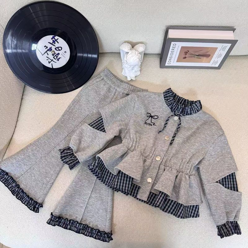 Girls' Spring Autumn Set New S - Knit Cardigan Infant avis et prix