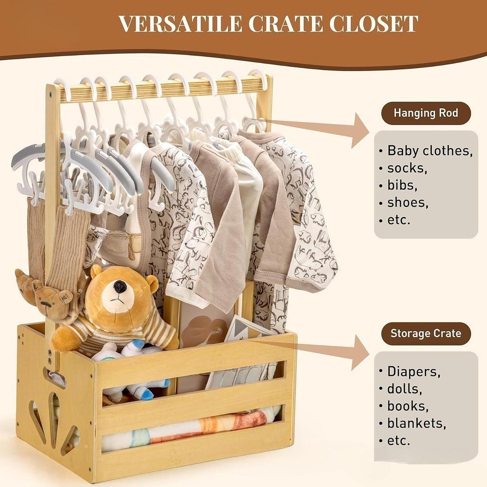 Wooden Baby Shower Crate Close - Baby Clothing Clearance avis et prix