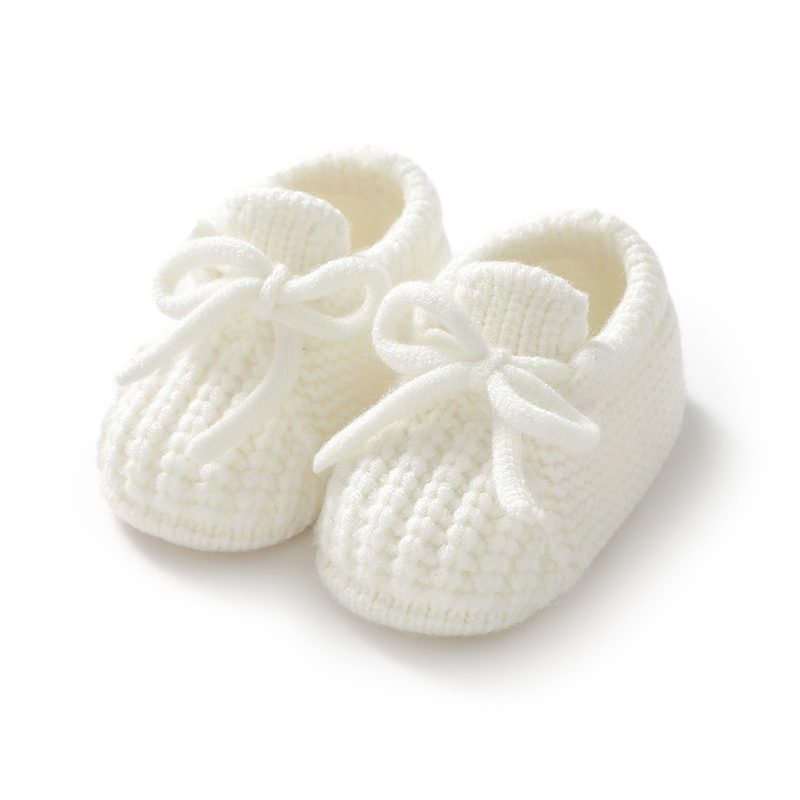 Baby Shoes Knitted Newborn Bed - Baby Clothing For Bed avis et prix