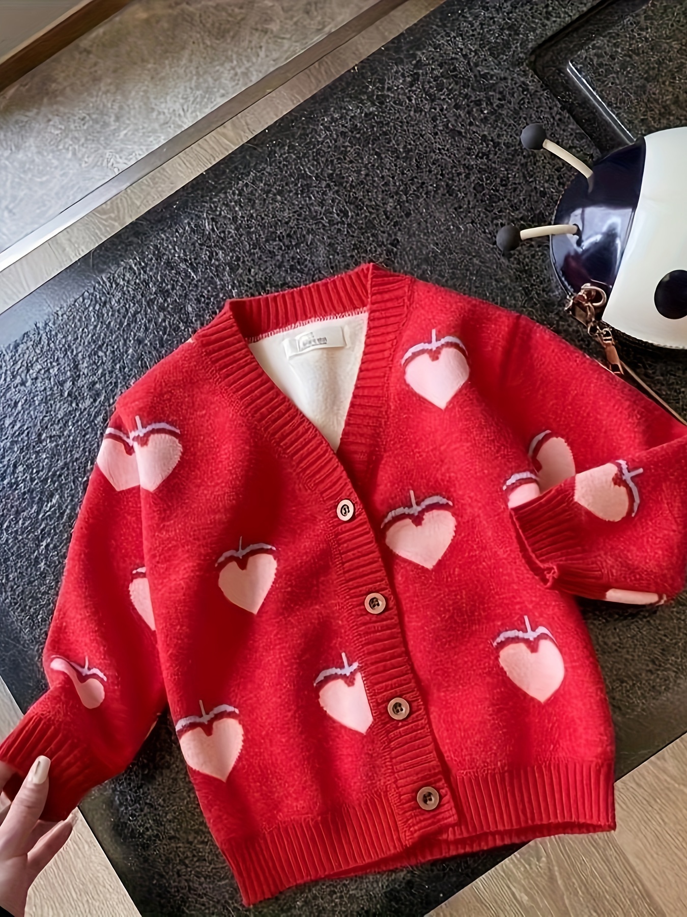 Girls' Knitted Cardigan Spring - Knit Cardigan Infant avis et prix