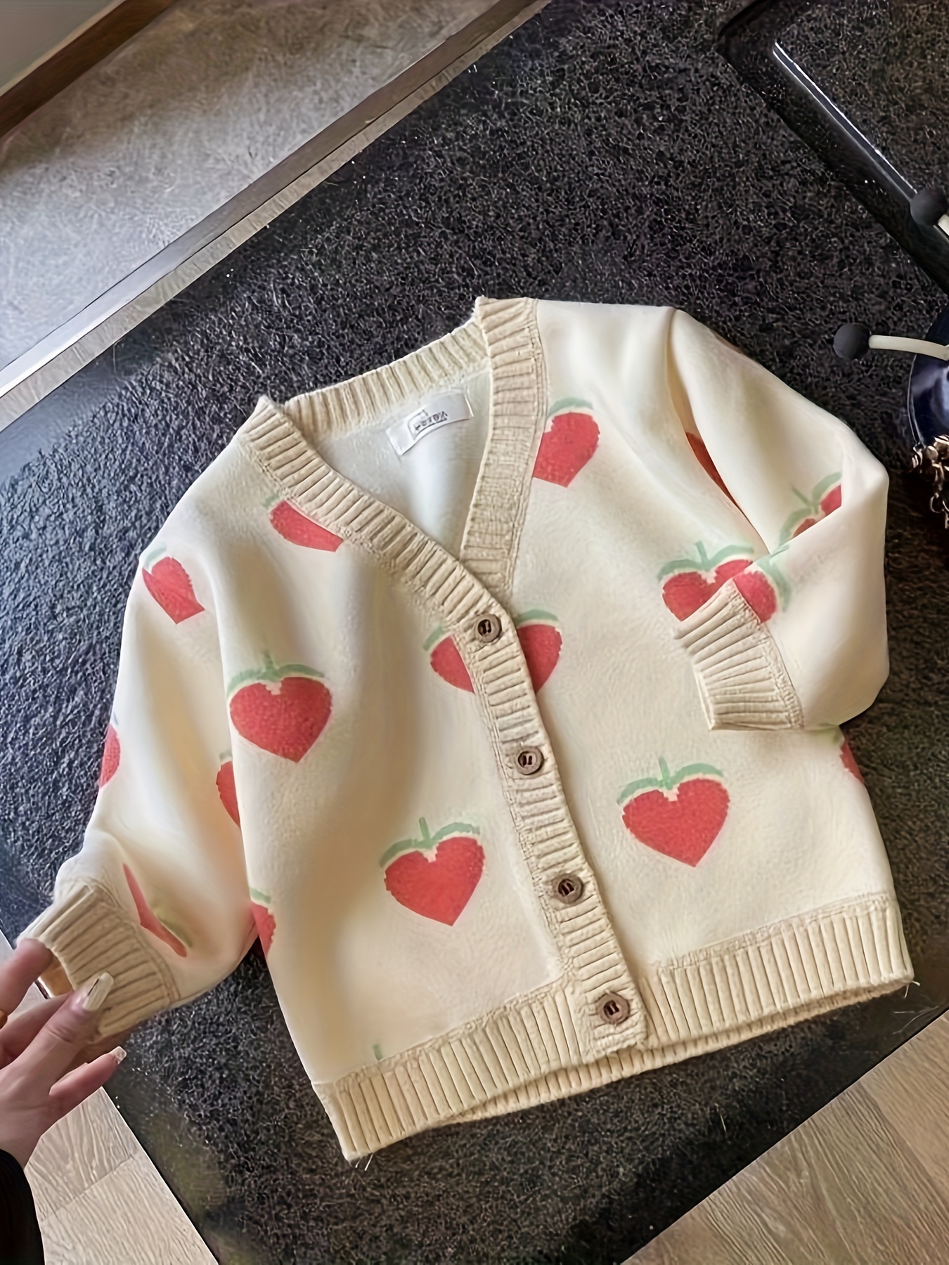Girls' Knitted Cardigan Spring - Knit Cardigan Infant avis et prix