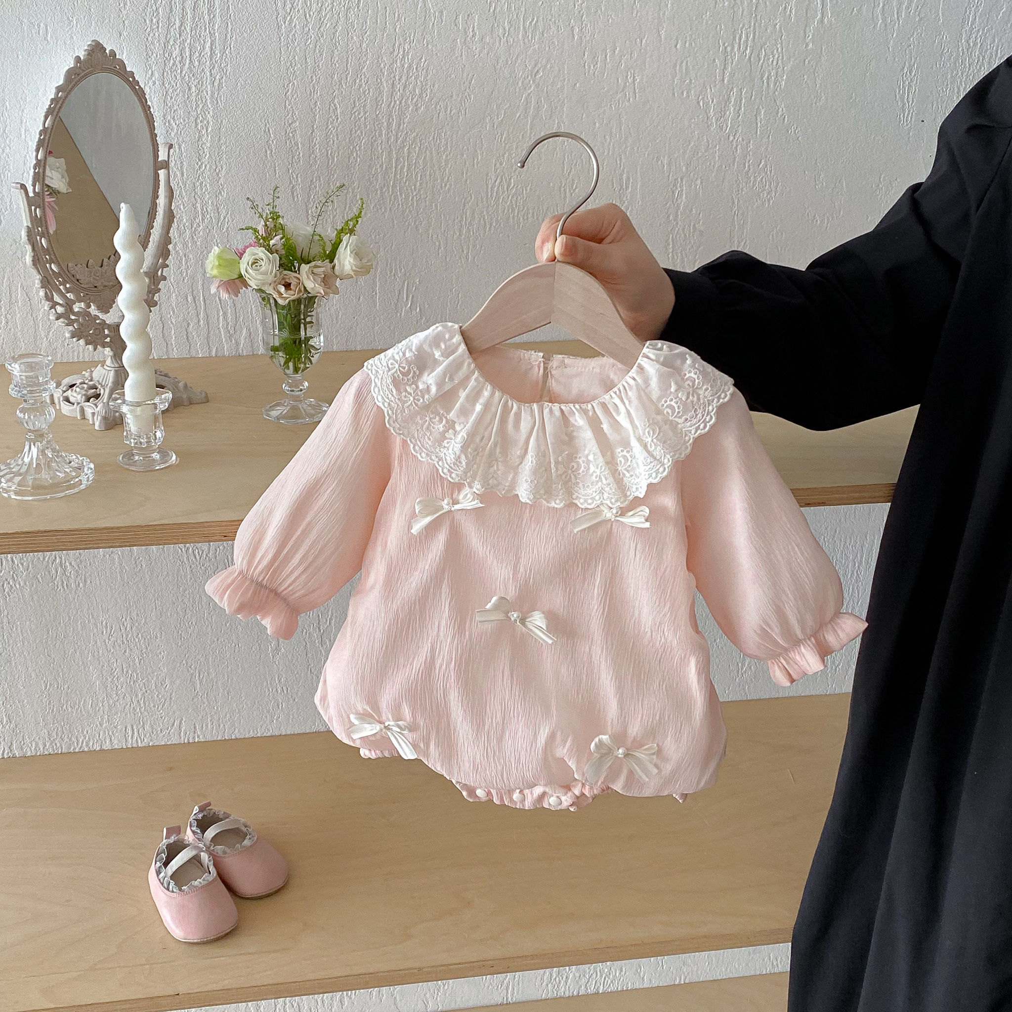 Autumn baby girl pit Striped c - Knit Cardigan Infant avis et prix