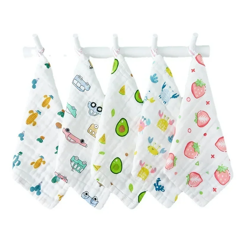 1pcs/5pcs Baby Face Towel Musl - Baby Clothing Wash avis et prix