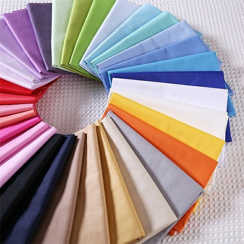 Twill Cotton Fabric Solid Colo - Baby Clothing For Bed avis et prix