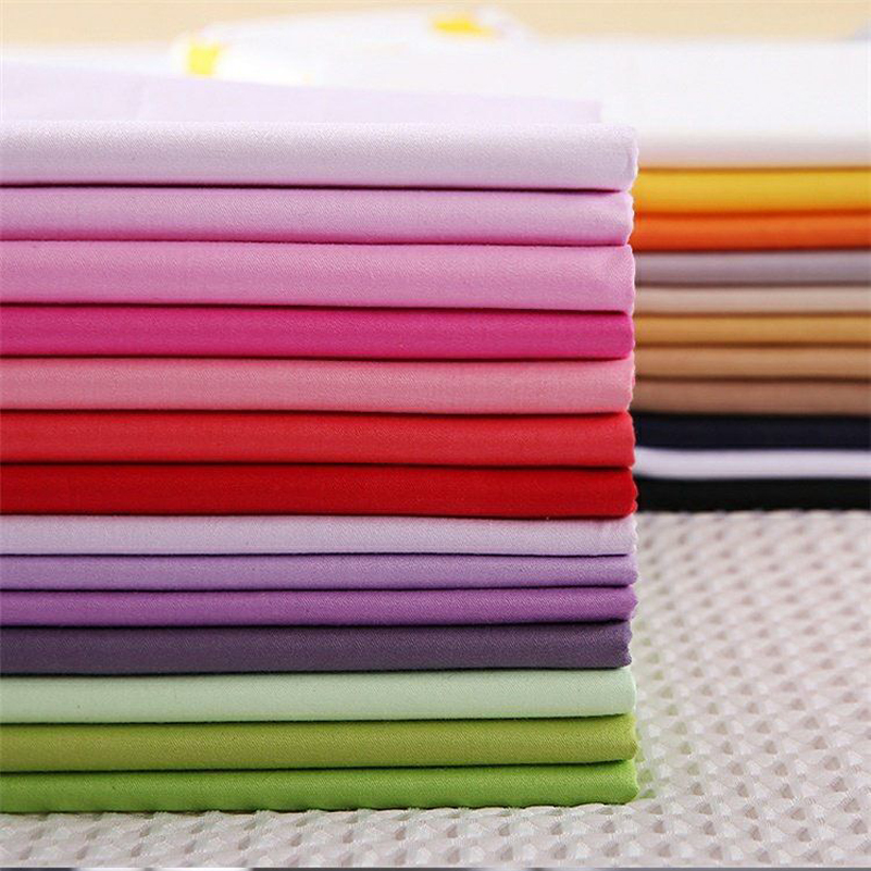 Twill Cotton Fabric Solid Colo - Baby Clothing For Bed avis et prix