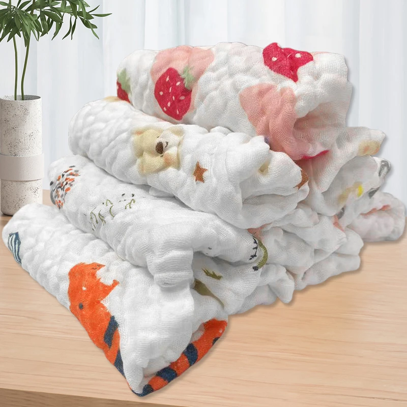 5pcs Baby Muslin Washcloths Bu - Baby Clothing Wash avis et prix