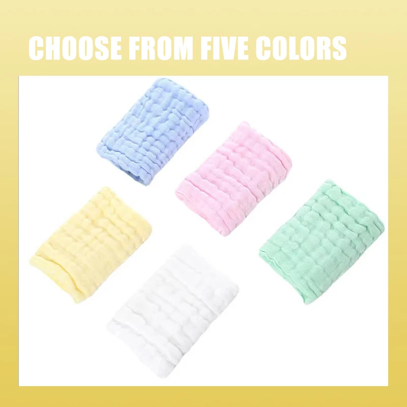 5pcs Baby Muslin Washcloths Bu - Baby Clothing Wash avis et prix