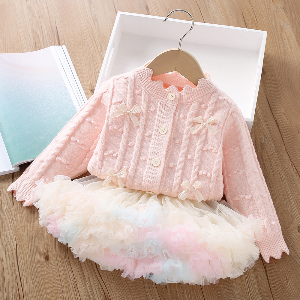 0-6-year-old baby girl clothes - Knit Cardigan Infant avis et prix