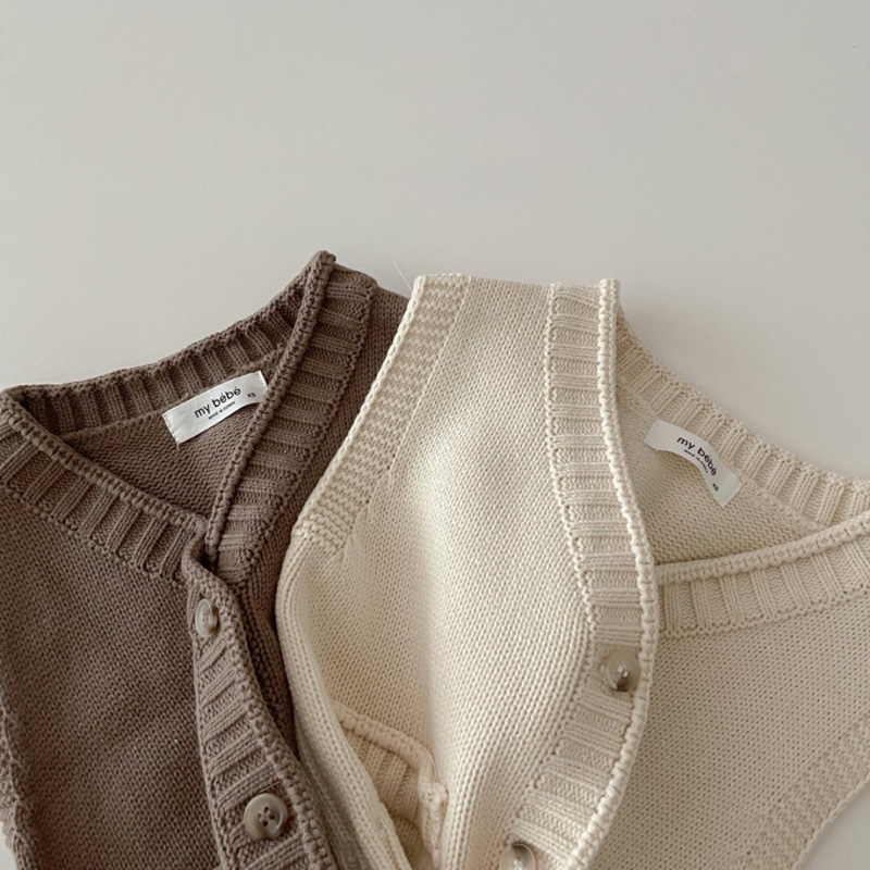 2025 Autumn New Baby Sleeveles - Knit Cardigan Infant avis et prix