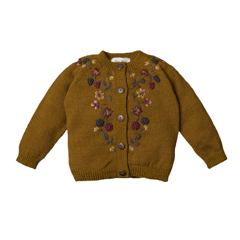 2024 Girls Knitted Cardigan Wo - Knit Cardigan Infant avis et prix