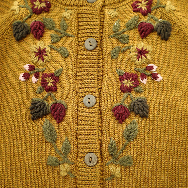 2024 Girls Knitted Cardigan Wo - Knit Cardigan Infant avis et prix