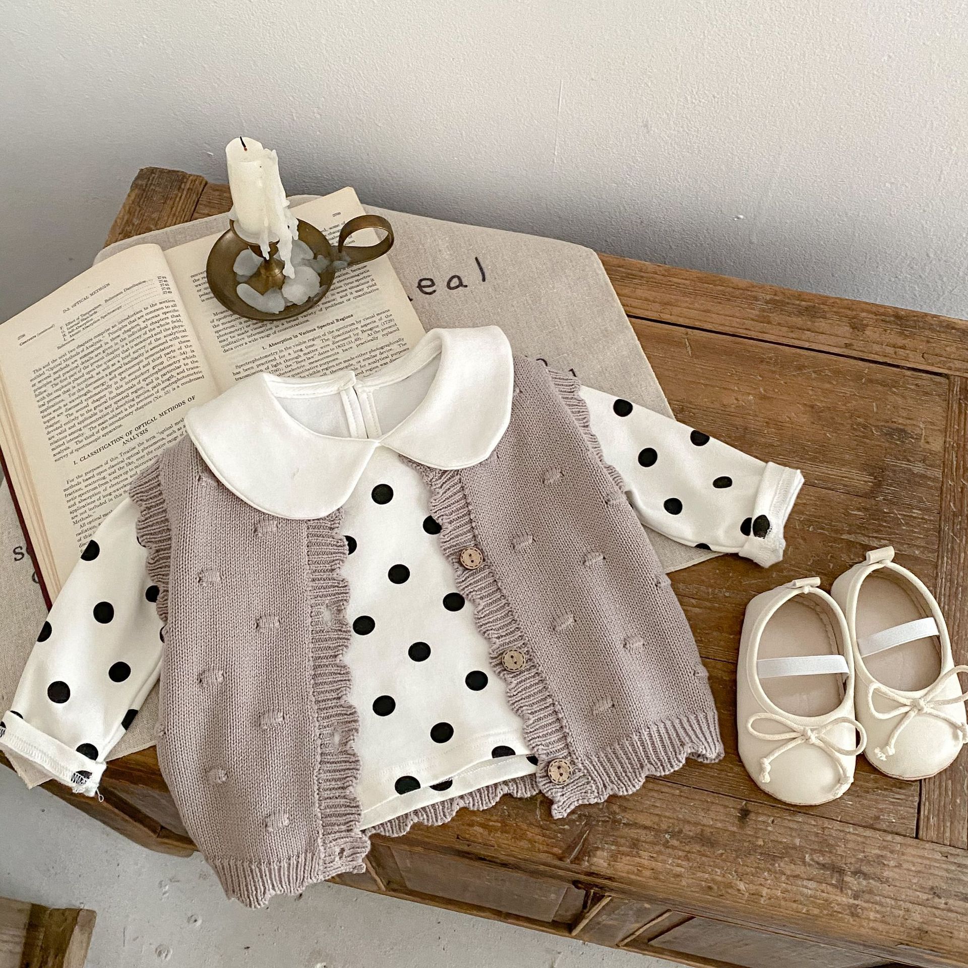 Boys and Girls Baby Pom Pom Ca - Knit Cardigan Infant avis et prix